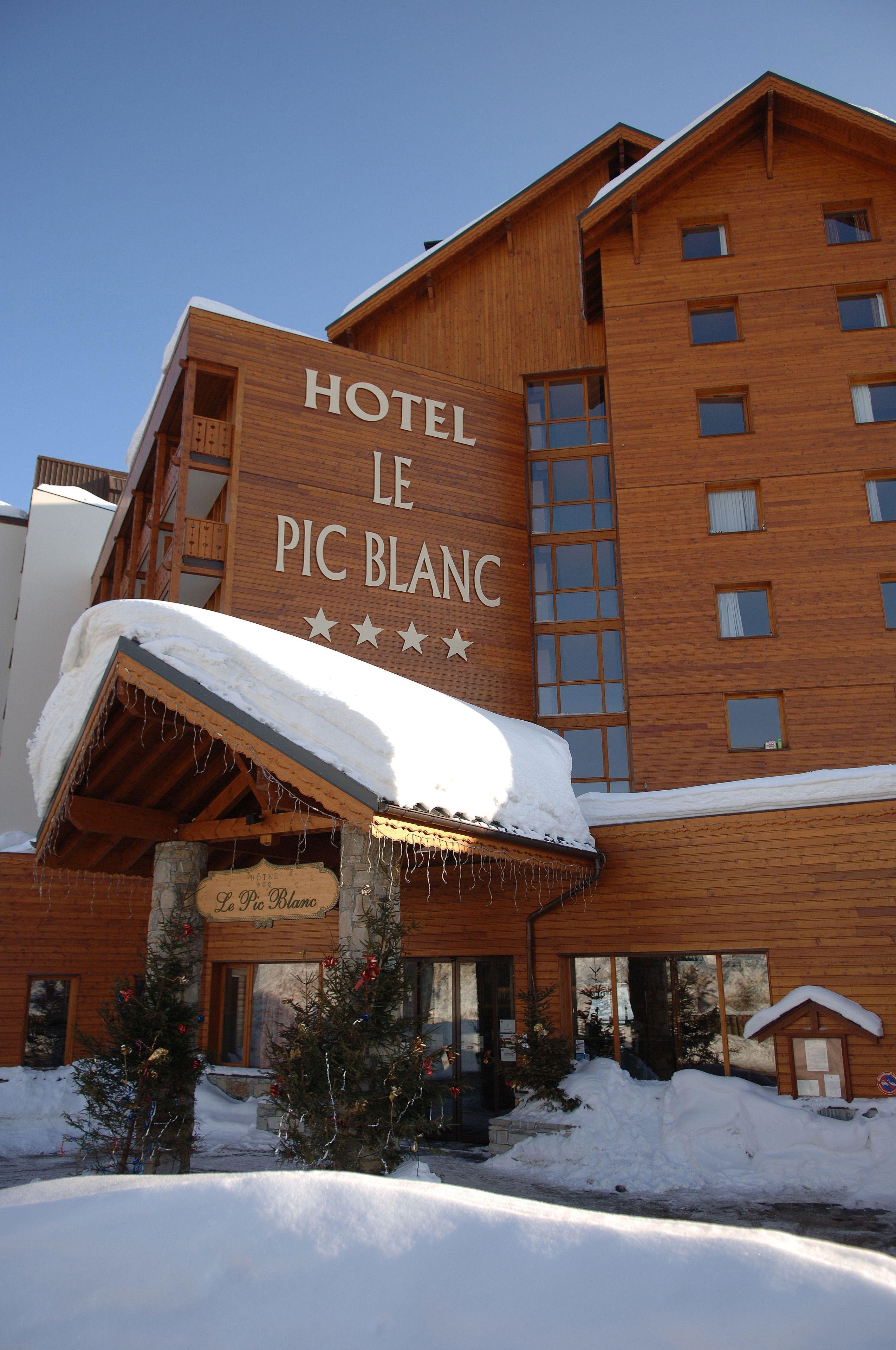 Le Pic Blanc Hotel Alpe d'Huez Esterno foto